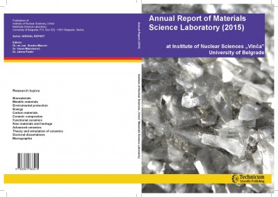 Annual Report of Materials Science Laboratory (2015) at Institute of Nuclear Sciences „Vinča” University of Belgrade